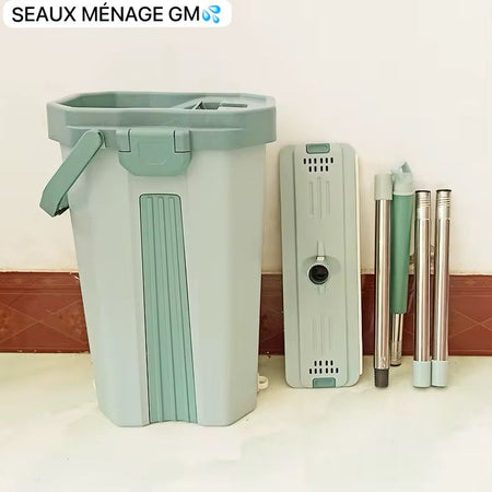 Serpillière avec seau essoreur